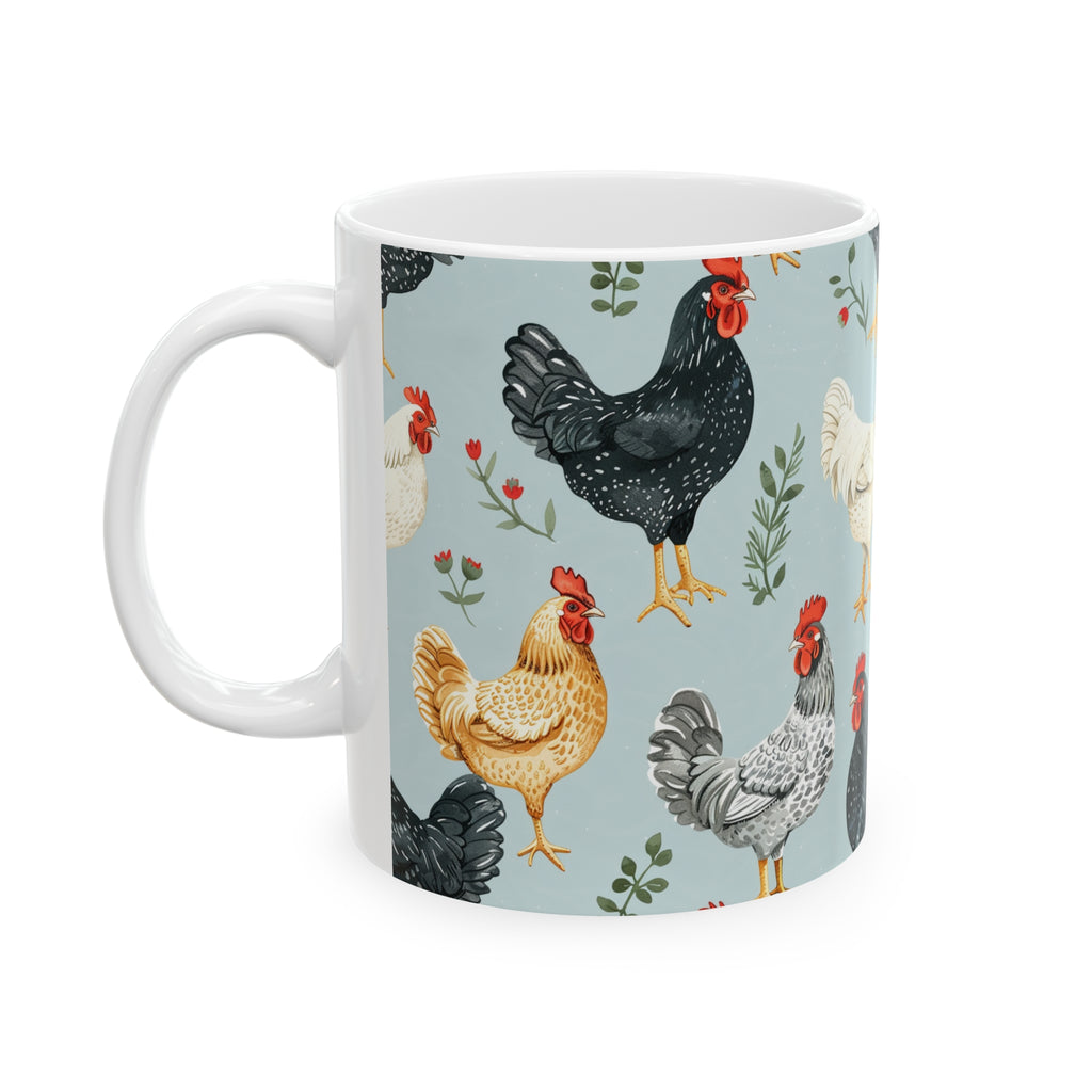 chicken gift, chicken mug, gifts for chicken lovers, gifts for chicken owners, chicken themed gifts, chicken gifts for her, chicken coffee mug, chicken gifts for chicken lovers, chicken presents, 