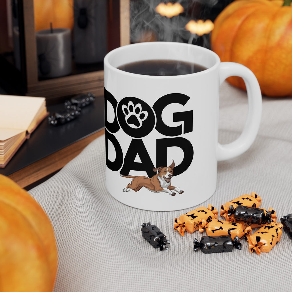 Dog Dad Mug White | Dog Dad Gift | Dog Dad Coffee Mug | Dog Dad Presents Mug 11oz
