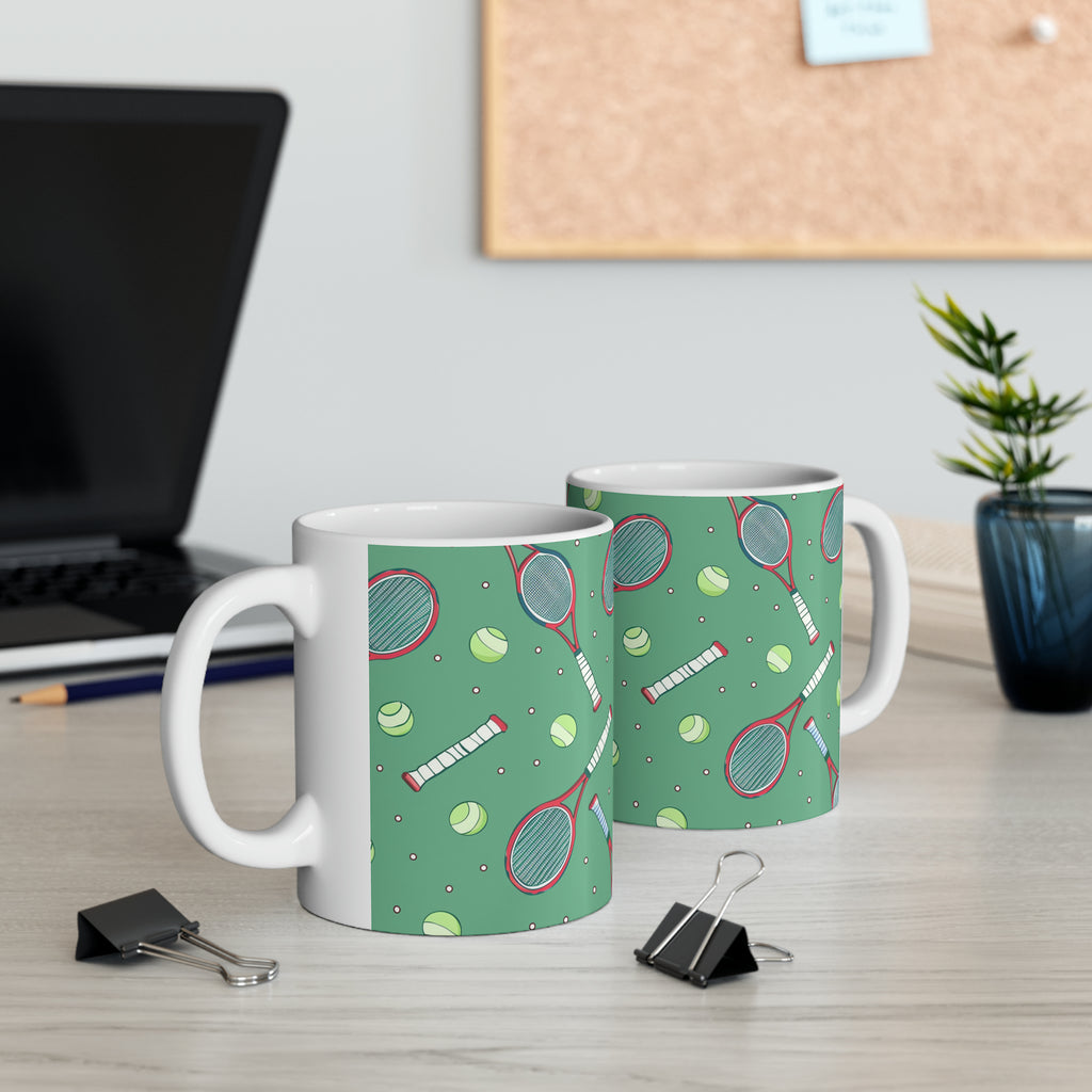 tennis gift, tennis gift ideas, tennis player gift, tennis coffee mug