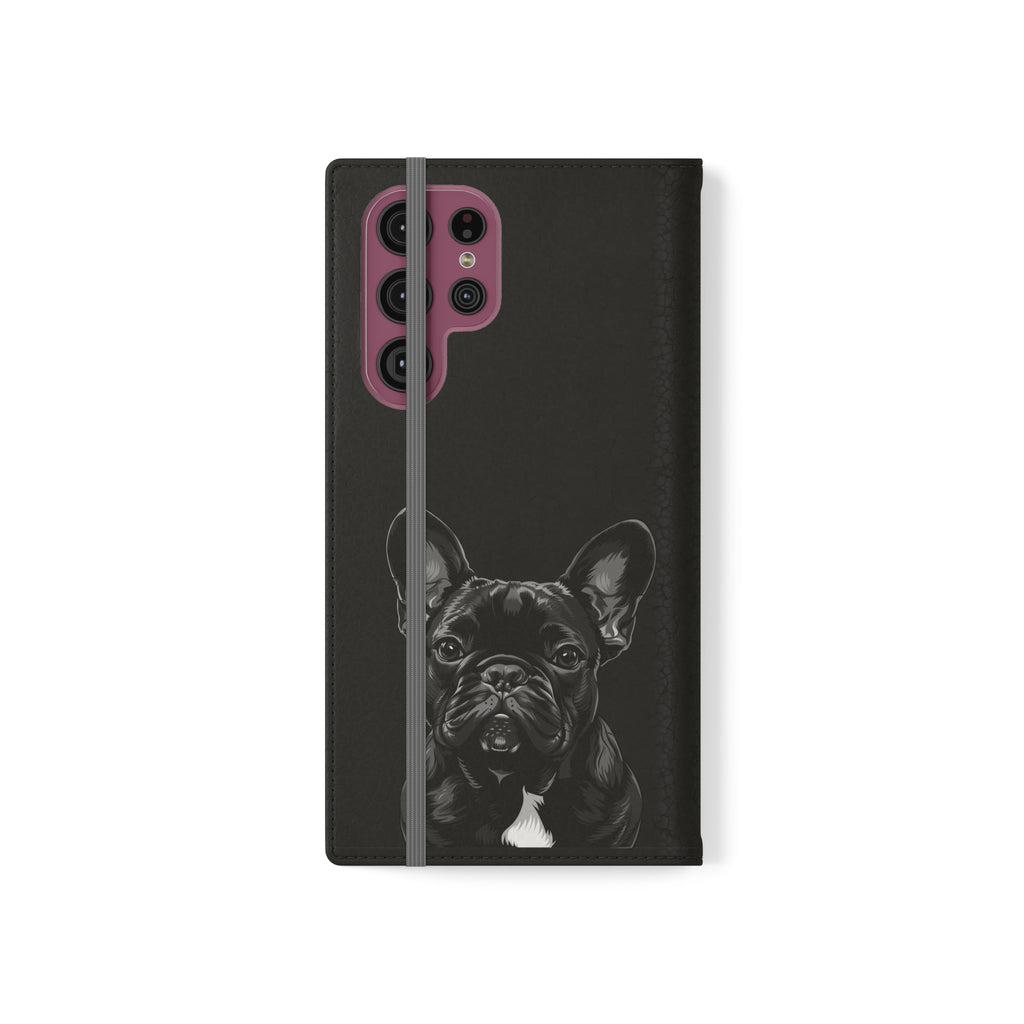 French Bulldog Phone Case | I Love My Frenchie Wallet Phone Case Gifts | IPhone & Samsung Galaxy French Bulldog Flip Cases