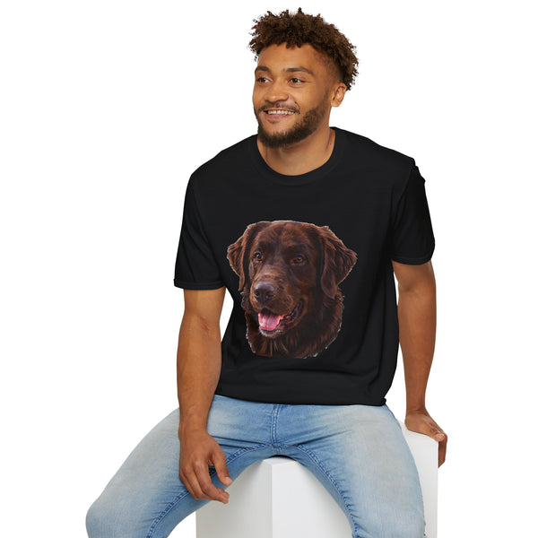 Chocolate Labrador T-Shirt — Cute Chocolate Lab Dog Tee for Dog Lovers