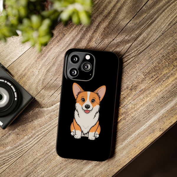 Cute Corgi Slim iPhone Case | Corgi Gift iPhone Case