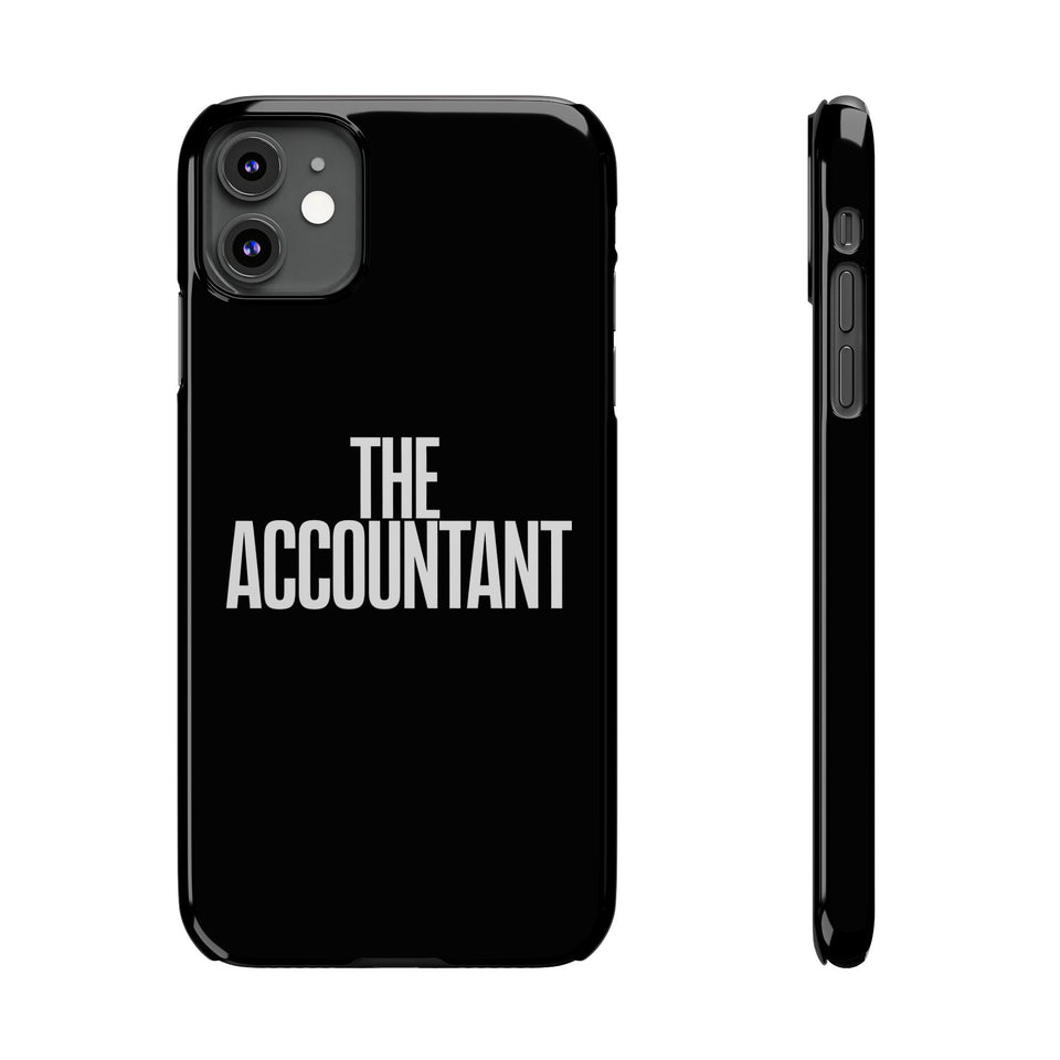 Premium The Accountant iPhone Case | Accountant Gifts Slim Phone Cases