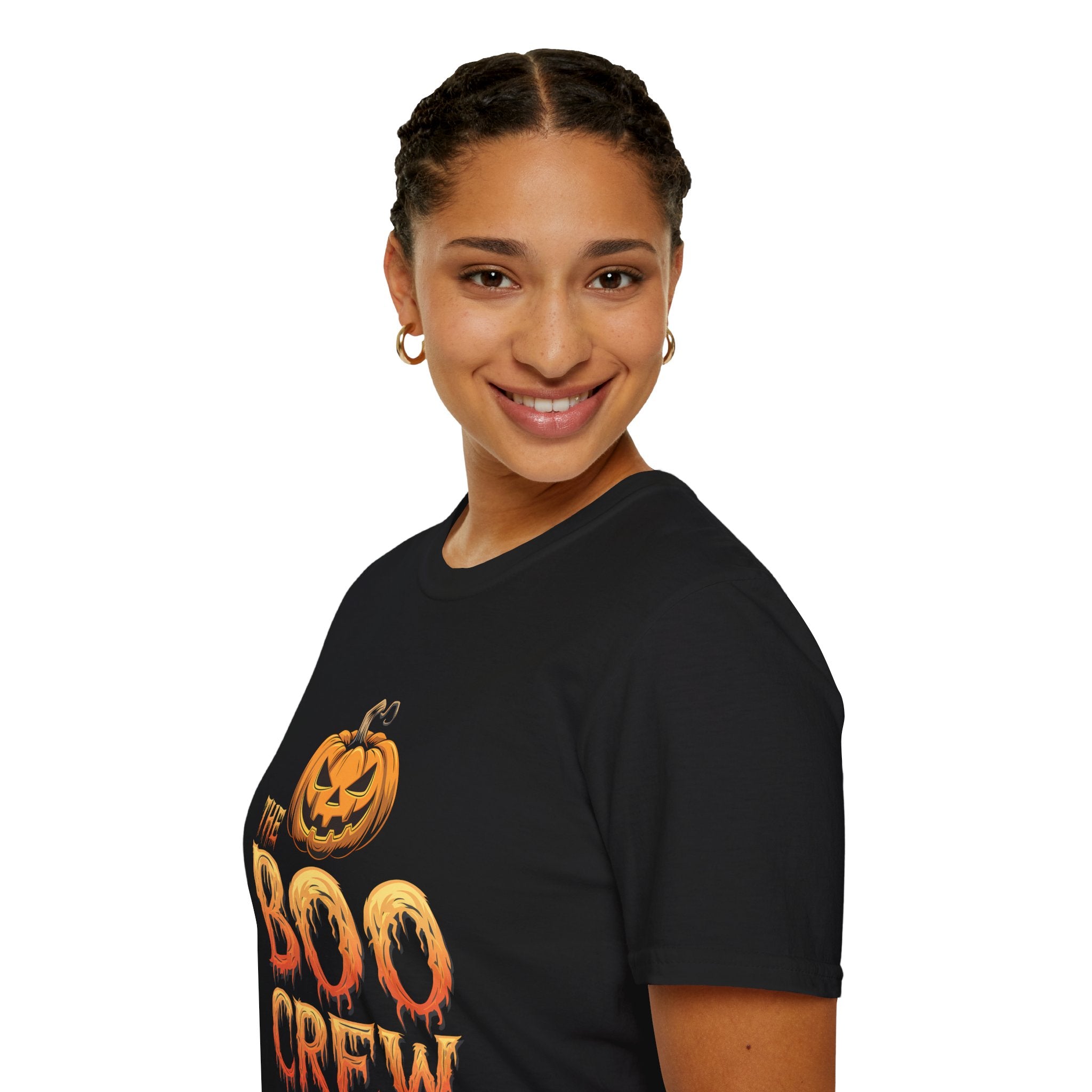 The Boo Crew Halloween Witches Shirt 2 | Halloween Costume Gifts | Spooky Halloween Pumpkin Merchandise Unisex T-Shirt