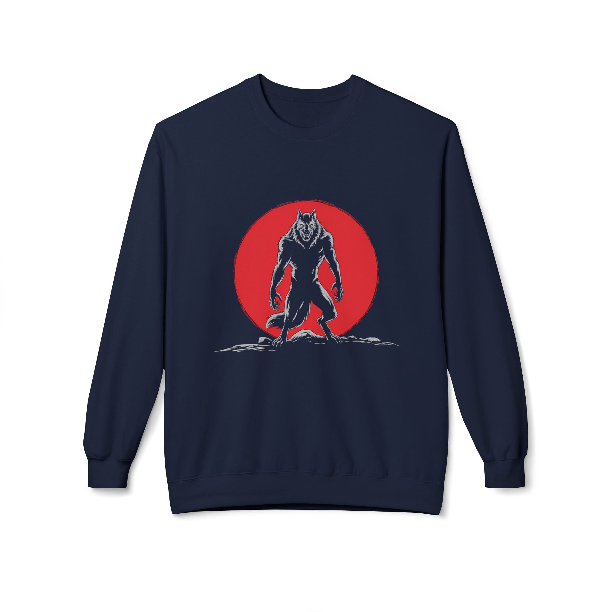 Werewolf Red Moon Sweatshirt