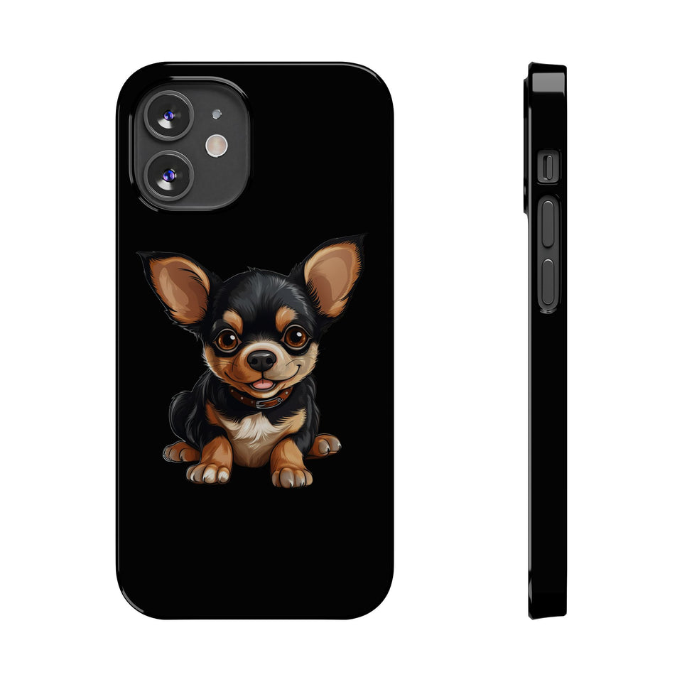 Premium Chihuahua iPhone Case | Cute Chihuahua Gifts Slim Phone Cases