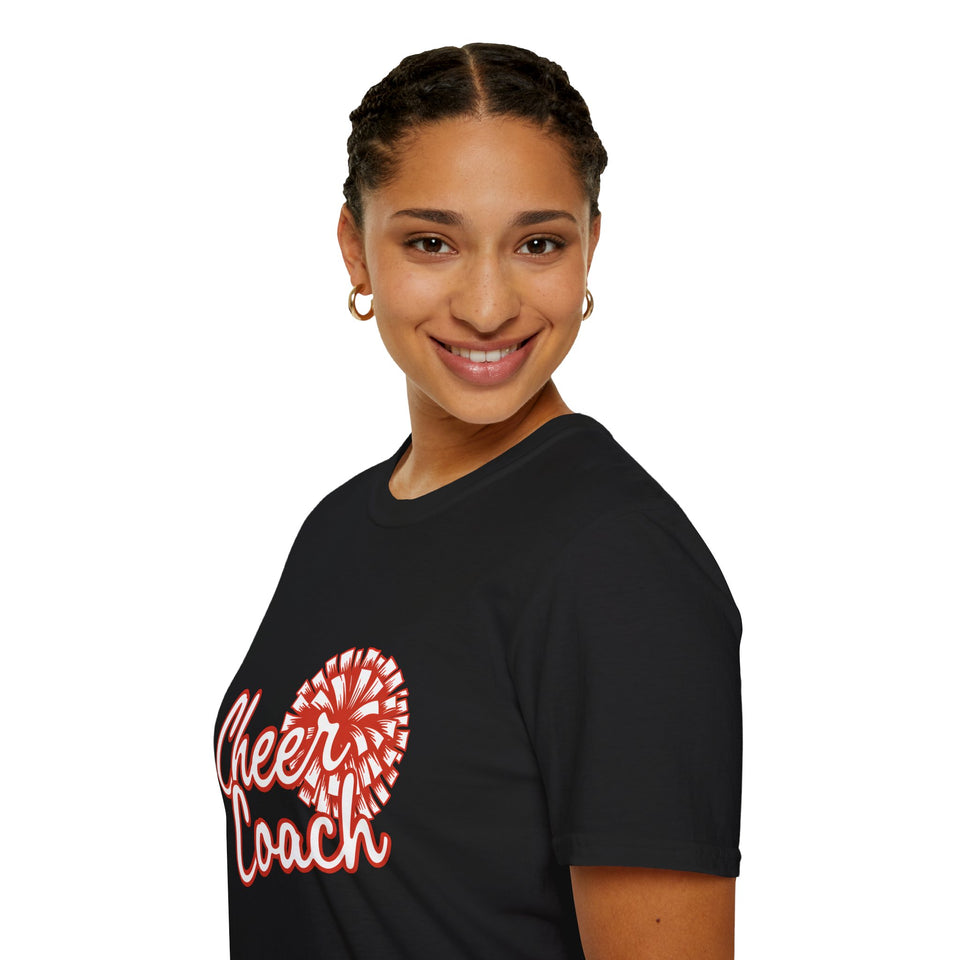 Cheer Coach T-Shirt — Cheerleading Coach Gift