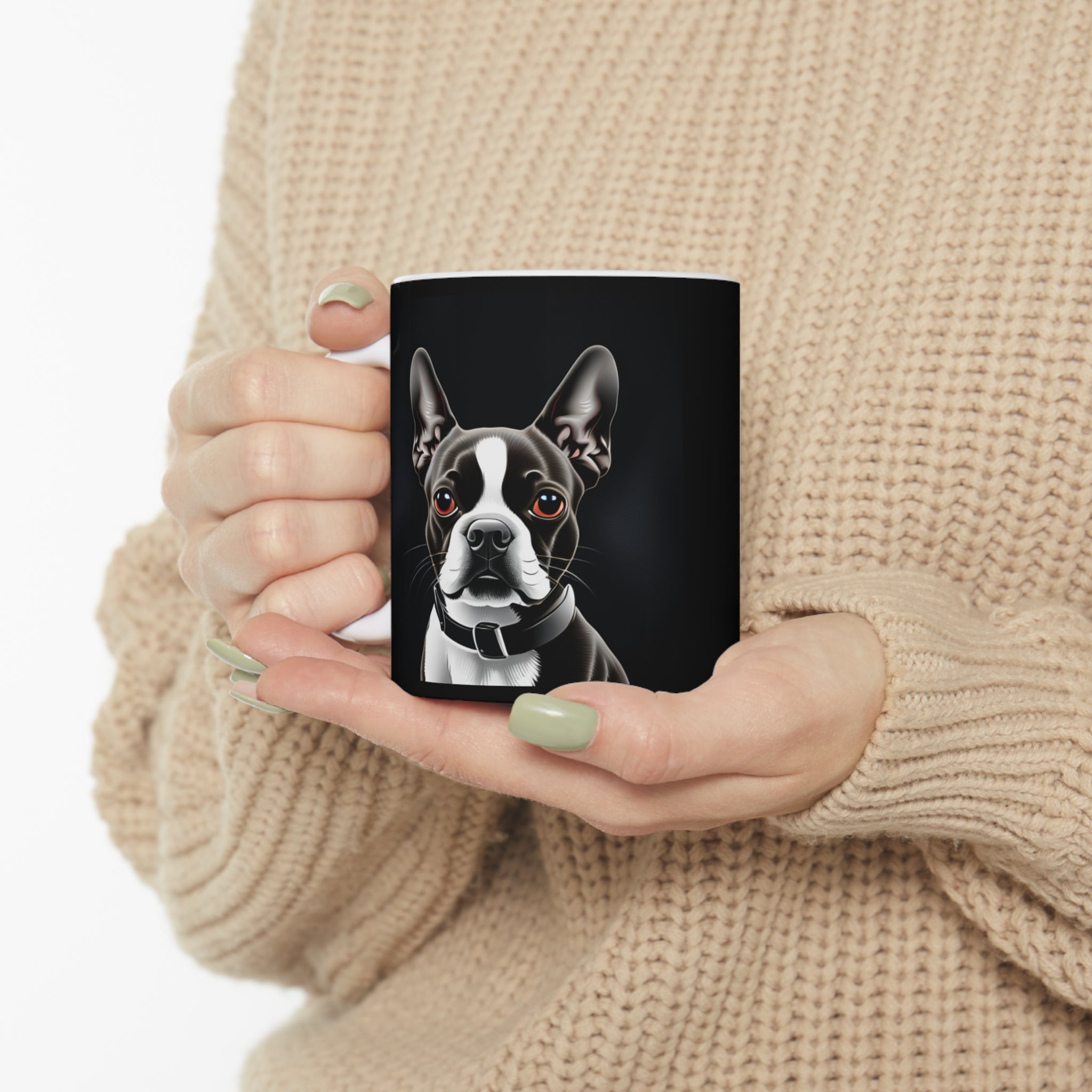 Boston Terrier Mug | Boston Terrier Gift| Boston Terrier Ceramic Mug 11oz