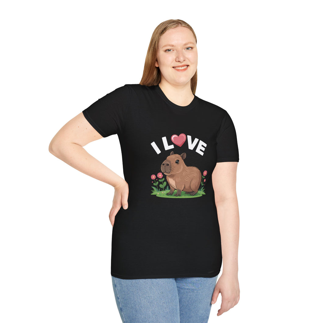Love Capybaras - Cute Capybara T-Shirt