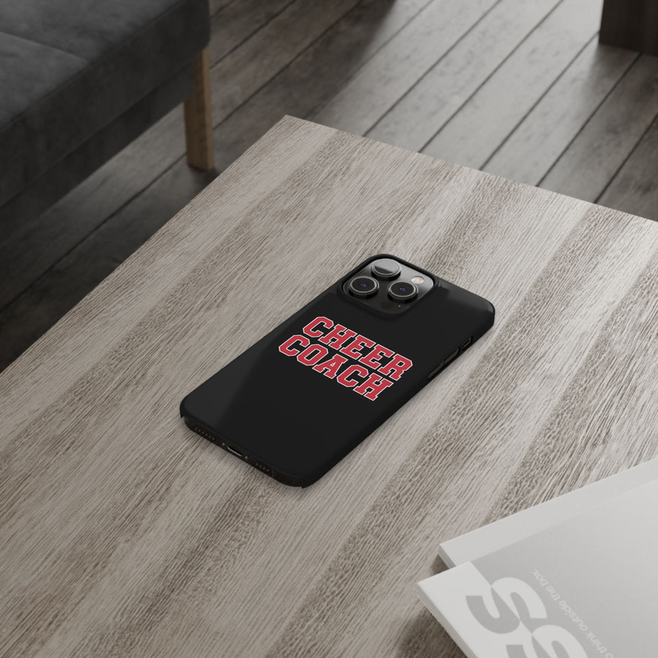 Premium Cheer Coach iPhone Case | Cheer Coach Gifts Slim Phone Cases