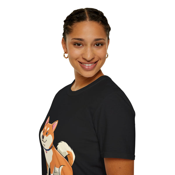 Shiba Inu Shirt | Shibainu Gifts | Shiba Merchandise | Cute Dodge Presents Unisex T-Shirt
