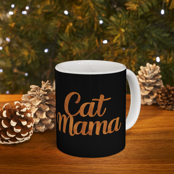 Cat Mama Mug | Cat Gift | Cat Coffee Mug | Cat Gift Ideas Mug 11oz