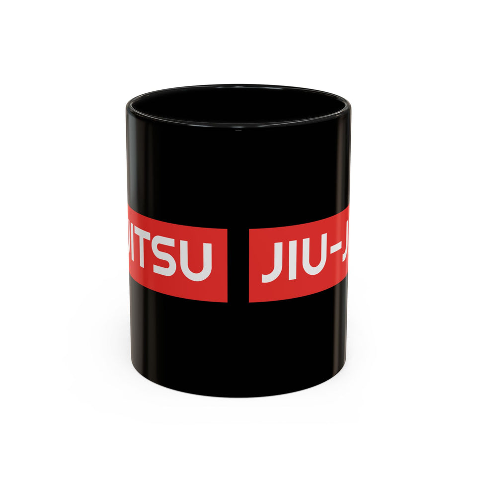 Brazilian Jiu Jitsu Surpassing | BJJ Accent Coffee Mug