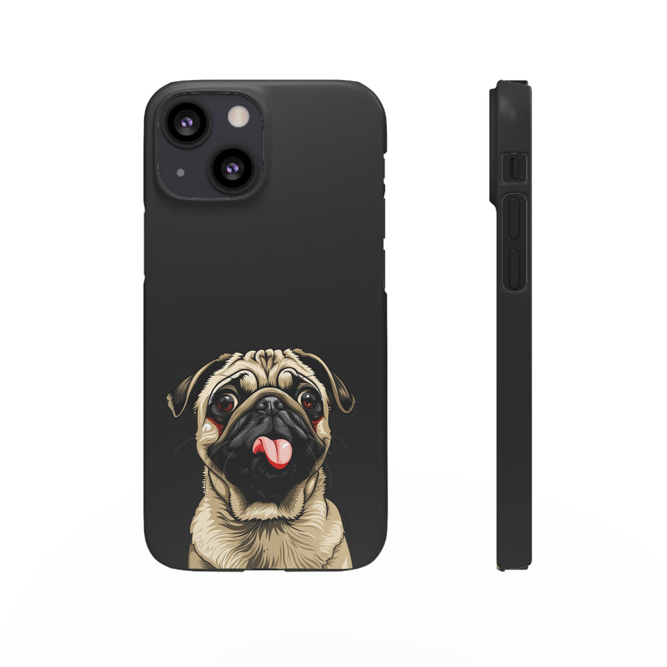 Pug Phone Case | I Love My Pug Phone Case | Pug iPhone & Samsung Galaxy Snap Cases