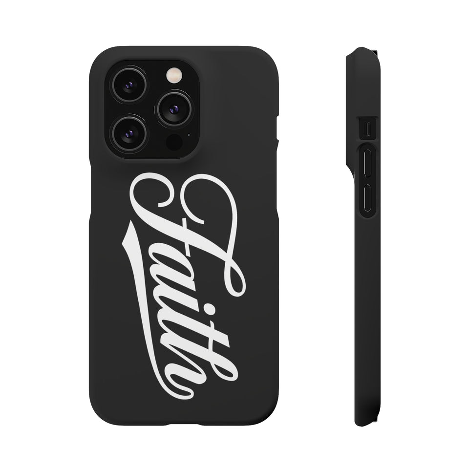 Faith In Jesus iPhone Christian Religion Phone Case | Jesus Faith Cross Phone Case | Faith Christian Cross iPhone & Samsung Galaxy Snap Cases
