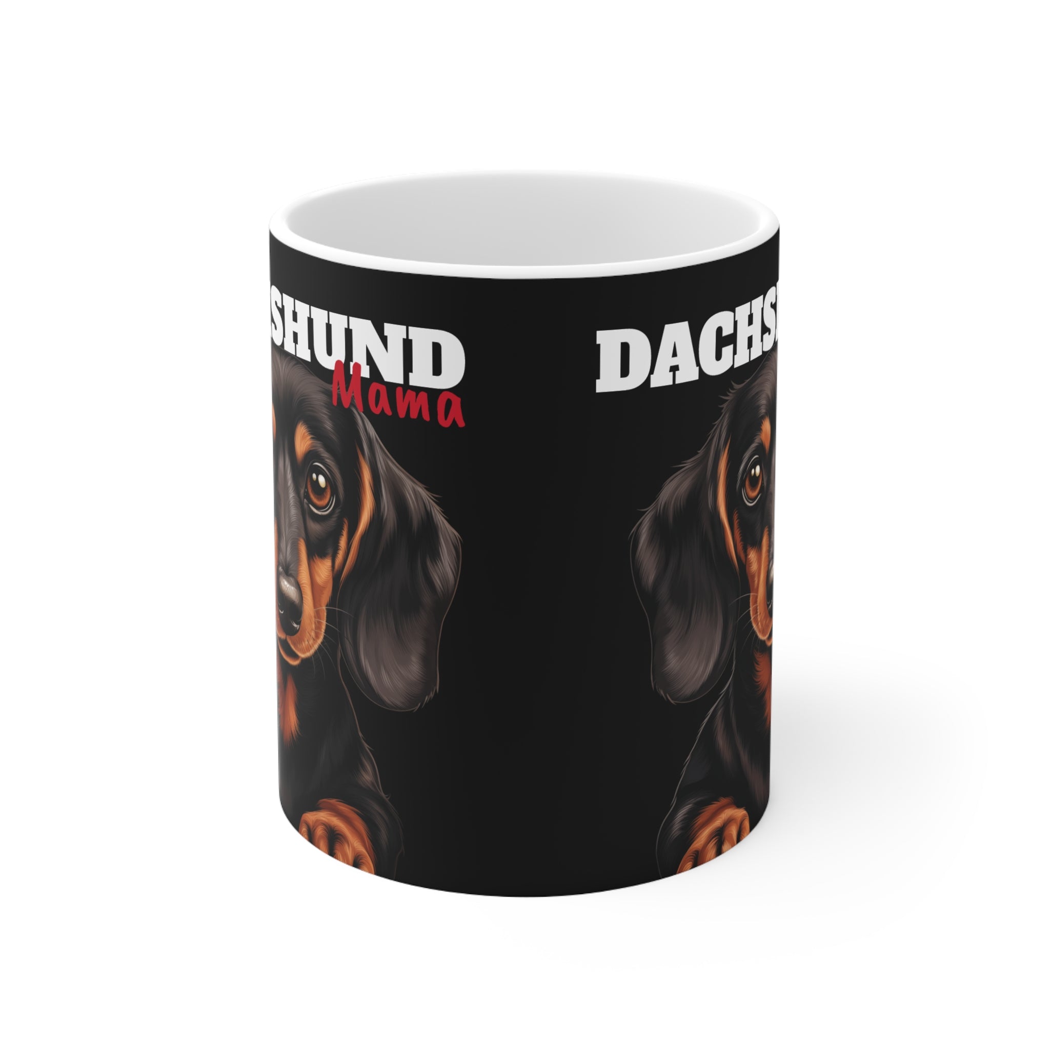 Dachshund Mama Mug | Dachshund Gift | Dachshund Merchandise | Weiner Dog Gifts | Dachshund Presents Ceramic Mug 11oz Secondary image