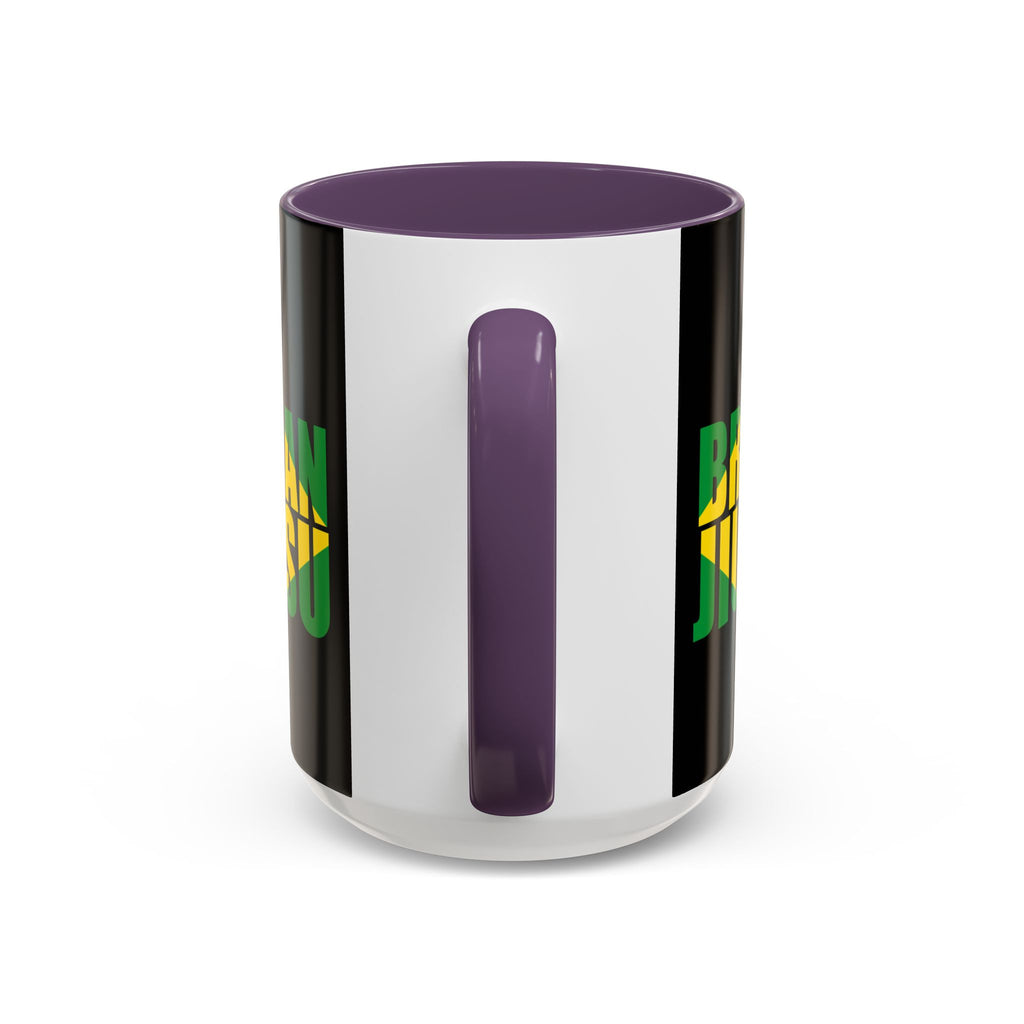 Brazilian Jiu Jitsu Flag 3 | BJJ Accent Coffee Mug