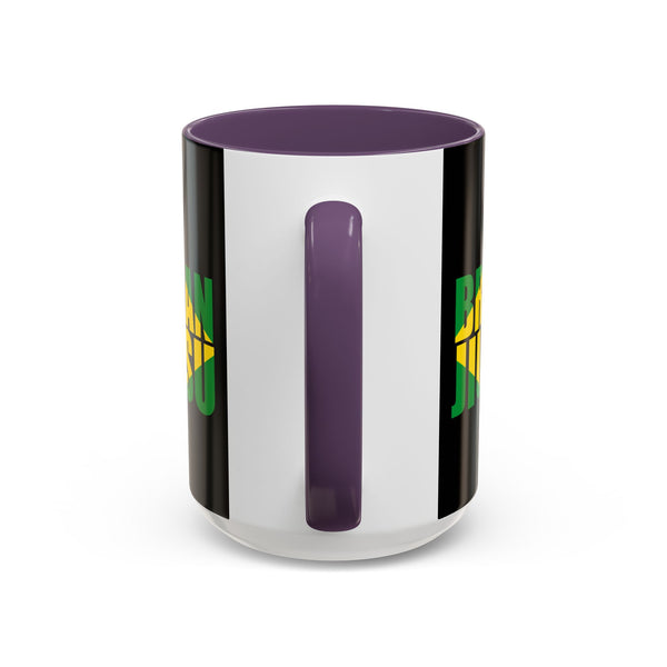 Brazilian Jiu Jitsu Flag 3 | BJJ Accent Coffee Mug