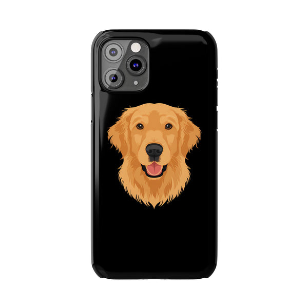 Premium Golden Retriever iPhone Case | Golden Retriever Gifts Slim Phone Cases