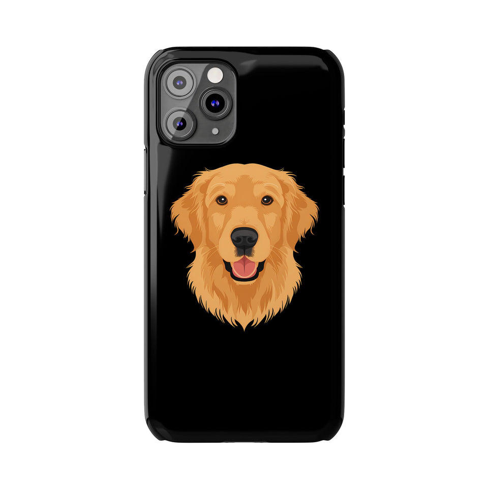 Premium Golden Retriever iPhone Case | Golden Retriever Gifts Slim Phone Cases