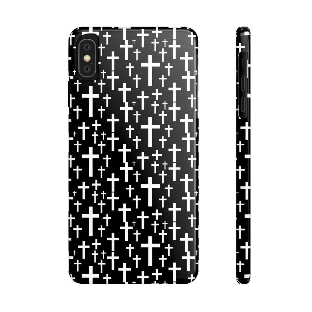 Premium Faith Crosses Jesus iPhone Case | Christianity Faith Jesus Gifts Slim Phone Cases