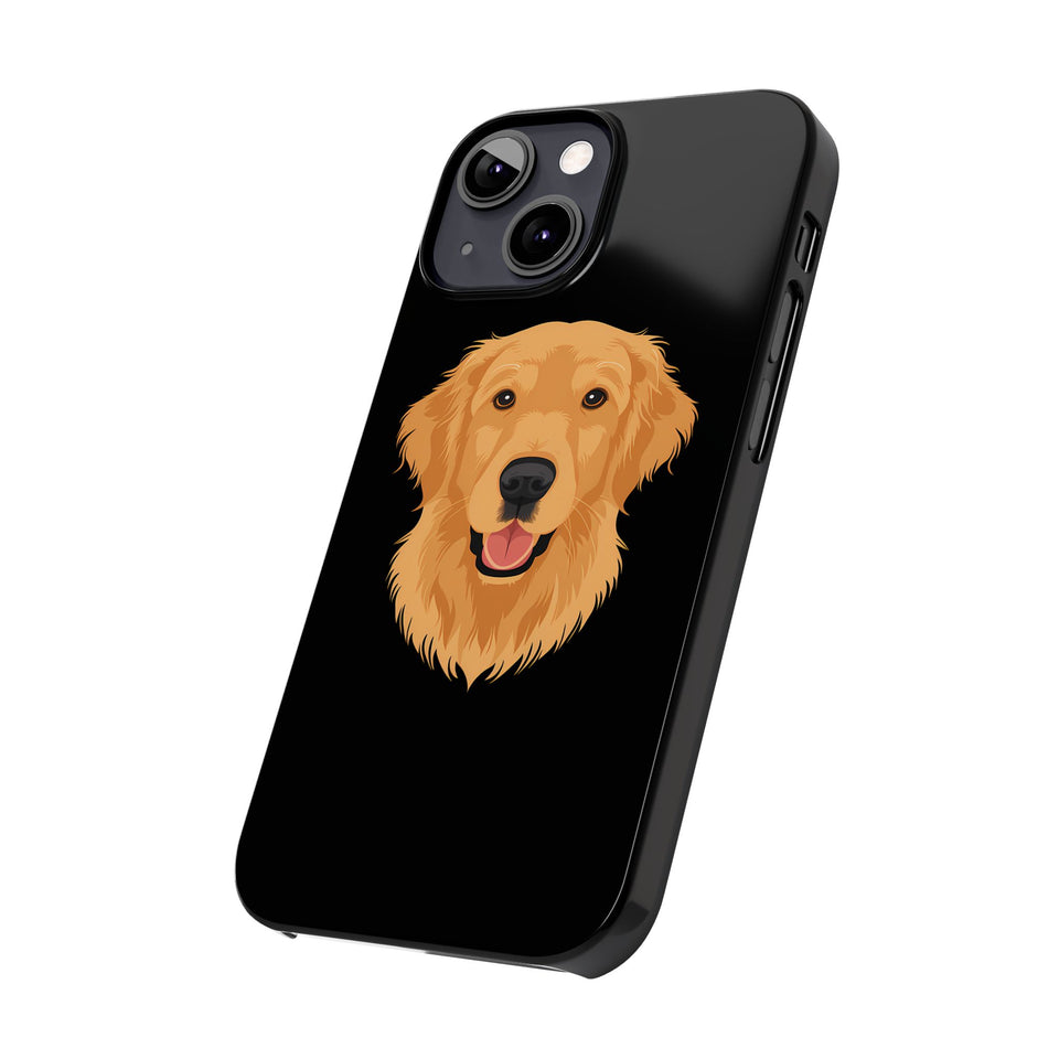 Premium Golden Retriever iPhone Case | Golden Retriever Gifts Slim Phone Cases