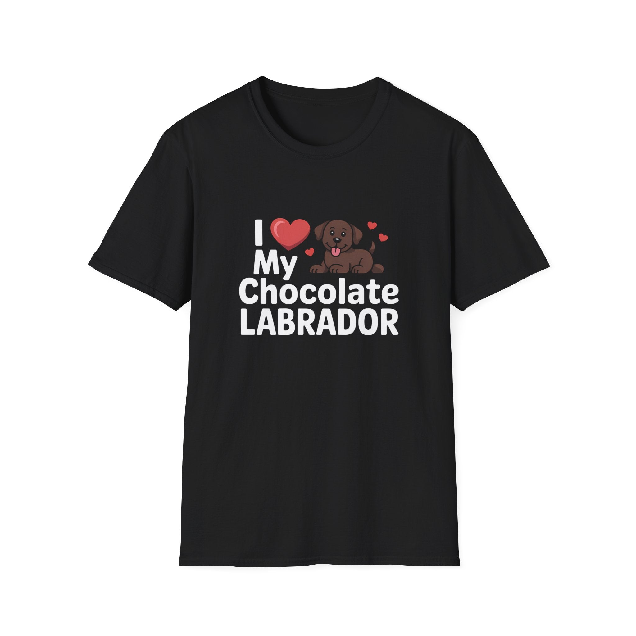 I Love My Chocolate Labrador T-Shirt - Chocolate Labrador Shirt