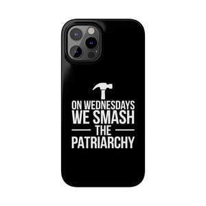 Premium On Wednesdays We Smash The Patriarchy iPhone Case | Feminist Gifts Slim Phone Cases Premium On Wednesdays We Smash The Patriarchy iPhone Case | Feminist Gifts Slim Phone Cases