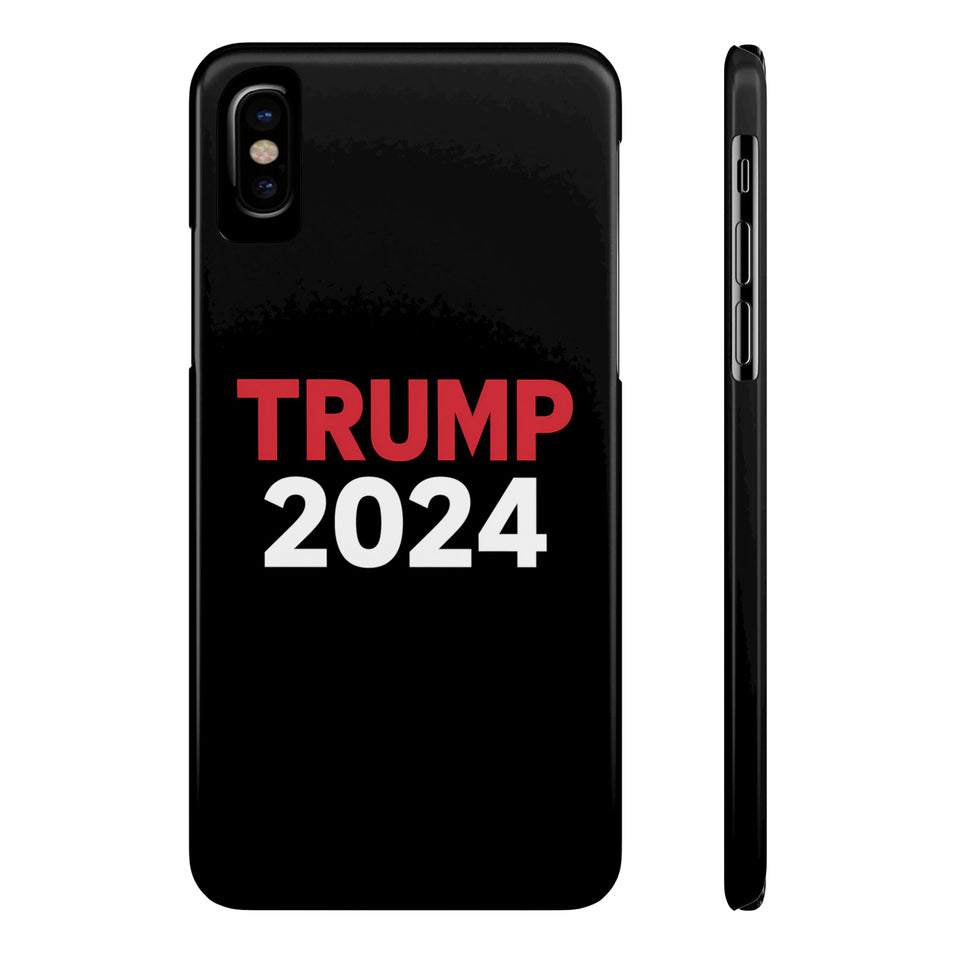 Premium Trump 2024 iPhone Case | Donald Trump Gifts Slim Phone Cases