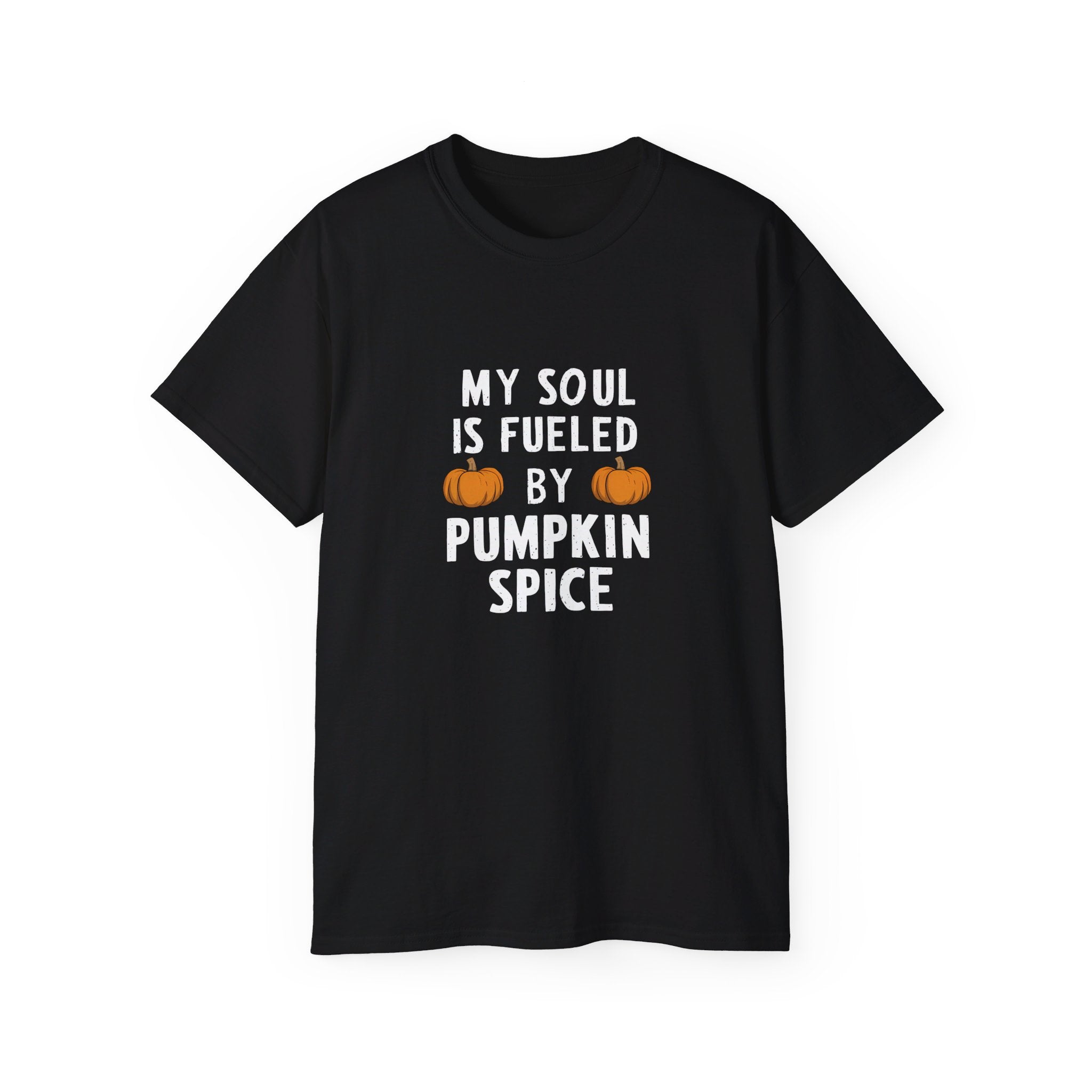 My Soul Is Fueled By Pumpkin Spice Halloween Costumes Shirt | Happy Halloween Gifts | Scary Halloween Merchandise | Spooky Halloween Unisex T-Shirt Main image