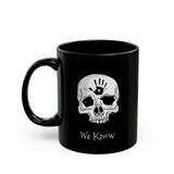Dark Brotherhood We Know 11 oz Mug | Video Game Coffee Mug | Gaming RPG Video Game Black Mug (11oz & 15oz) Dark Brotherhood We Know 11 oz Mug | Video Game Coffee Mug | Gaming RPG Video Game Black Mug (11oz & 15oz)