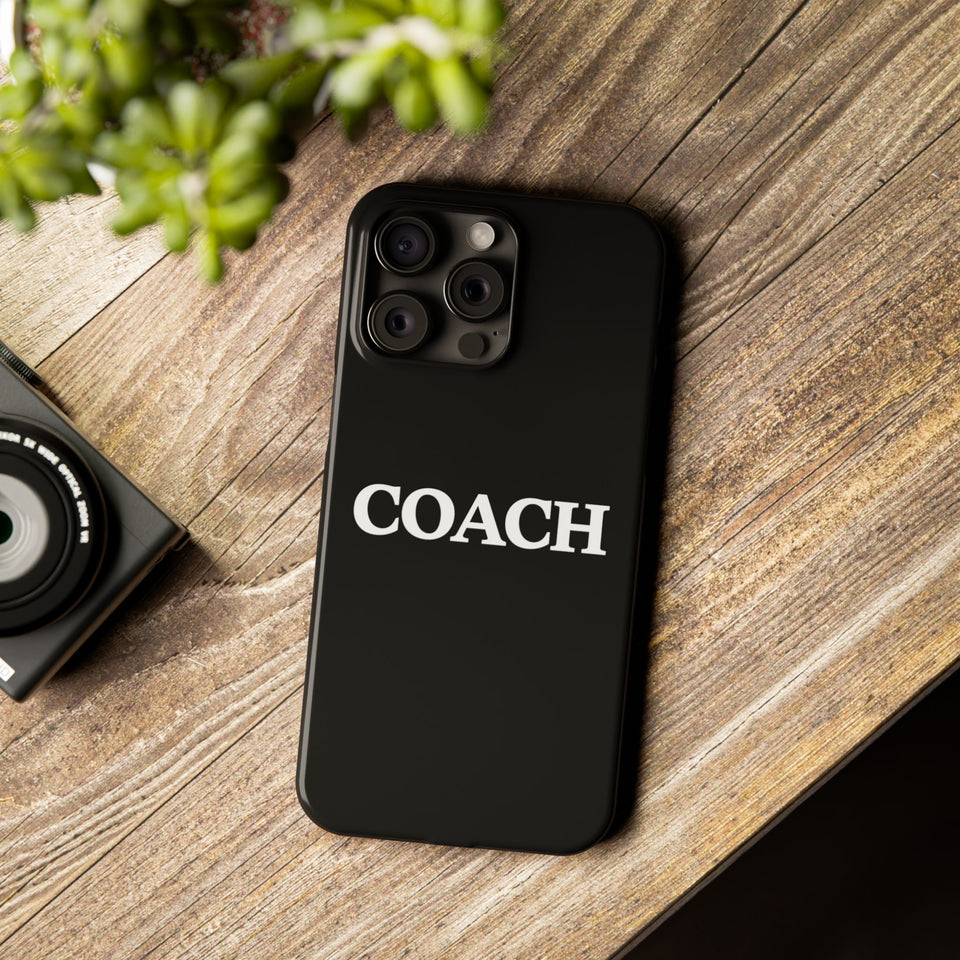 Premium Coach iPhone Case | Coach Gifts Slim Phone Cases