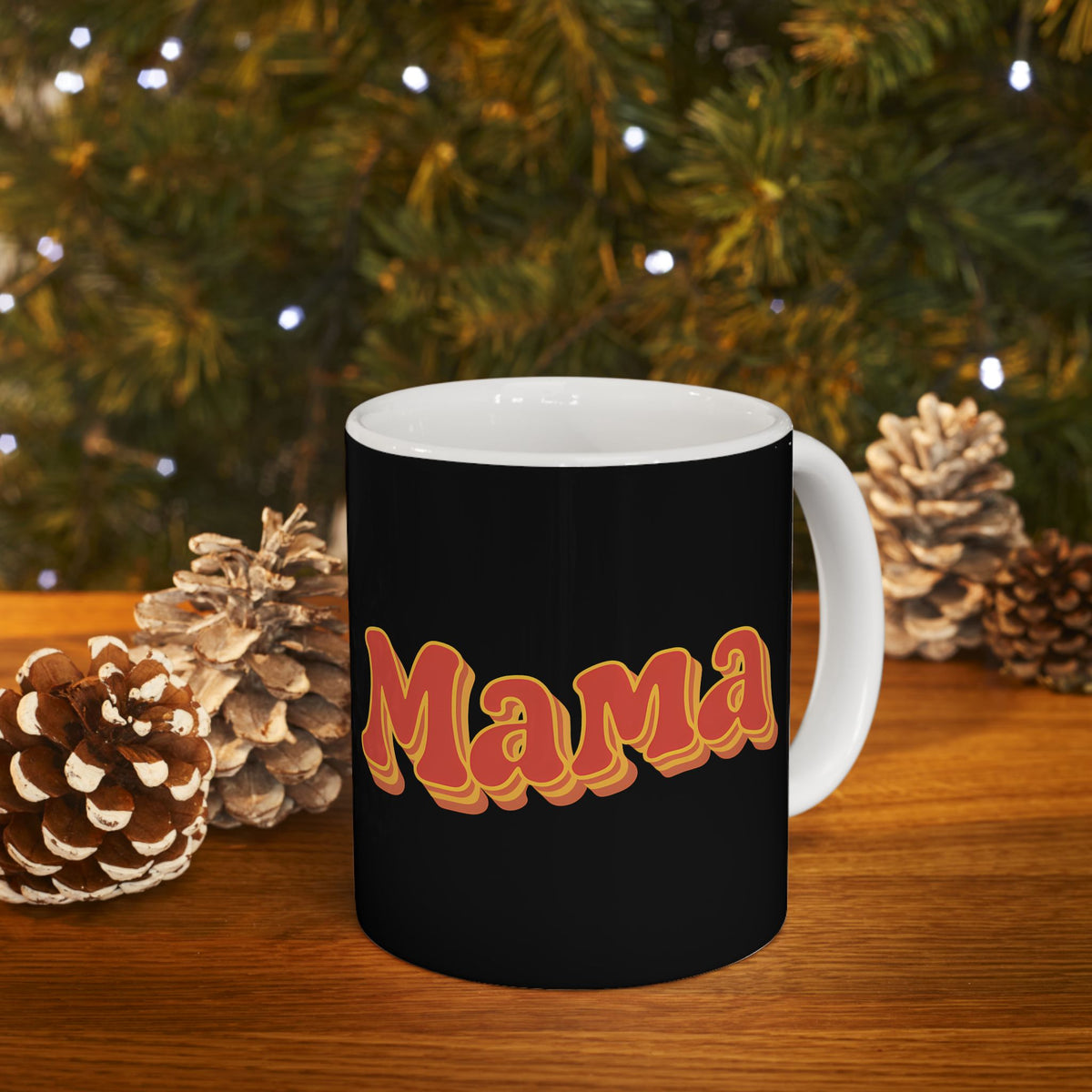 Womens Mama Mug | Birthday Mom Merchandise | Mothers Day Gifts Ceramic Mug 11oz