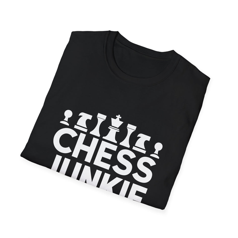 Chess Junkie Shirt | Chess Gift | Unisex Chess T Shirt