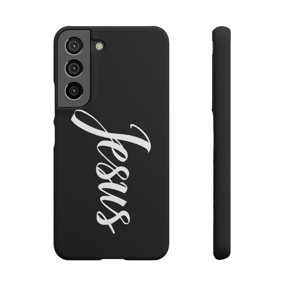 Faith In Jesus iPhone Christian Religion Phone Case | Faith Cross Phone Case | Jesus Christian Cross iPhone & Samsung Galaxy Snap Cases