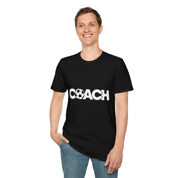 Soccer Coach T-Shirt - Unisex Softstyle Tee