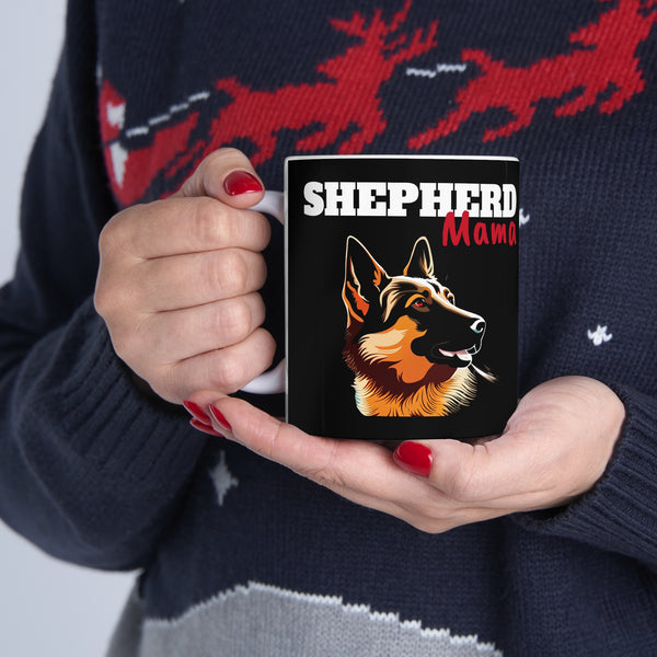 German Shepherd Mama Mug | German Shepherd Gifts | German Shepherd Mama Ceramic Mug 11oz