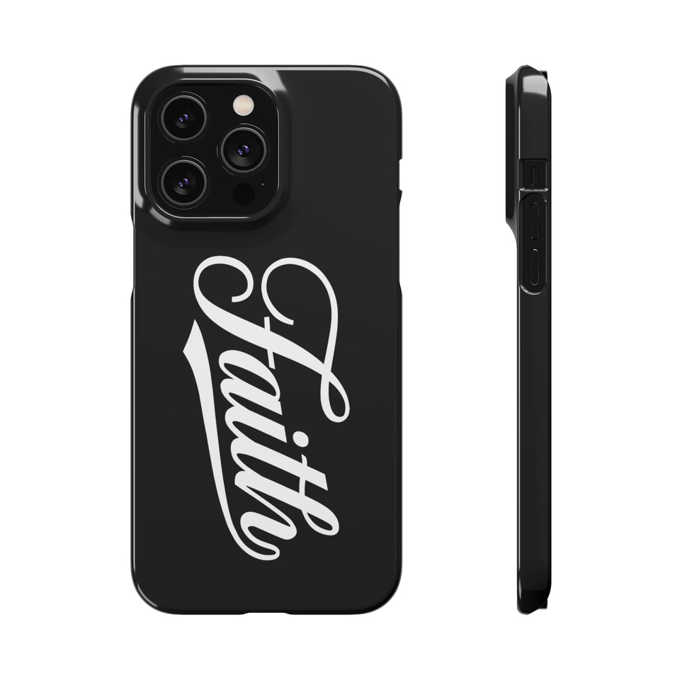 Faith In Jesus iPhone Christian Religion Phone Case | Jesus Faith Cross Phone Case | Faith Christian Cross iPhone & Samsung Galaxy Snap Cases