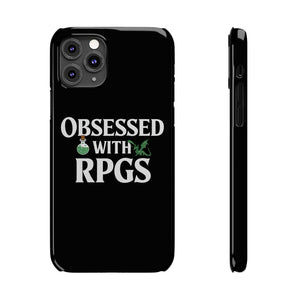 Premium Obsessed With RPGs iPhone Case | Role Playing Game Slim Phone Cases Premium Obsessed With RPGs iPhone Case | Role Playing Game Slim Phone Cases