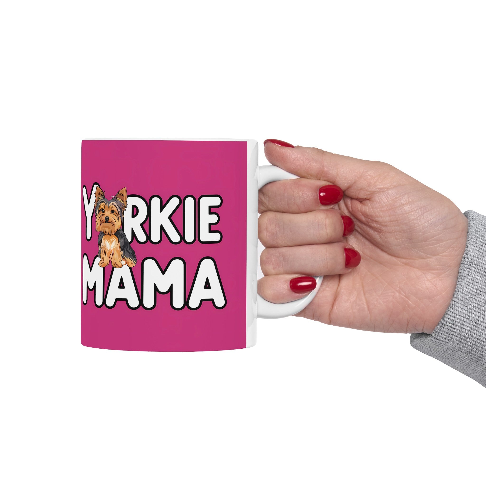 Yorkie Mama Mug Yorkshire Terrier | Yorkshire Terrier Gift | Yorkshire Terrier Coffee Mug | Yorkshire Terrier Gift Ideas Mug 11oz
