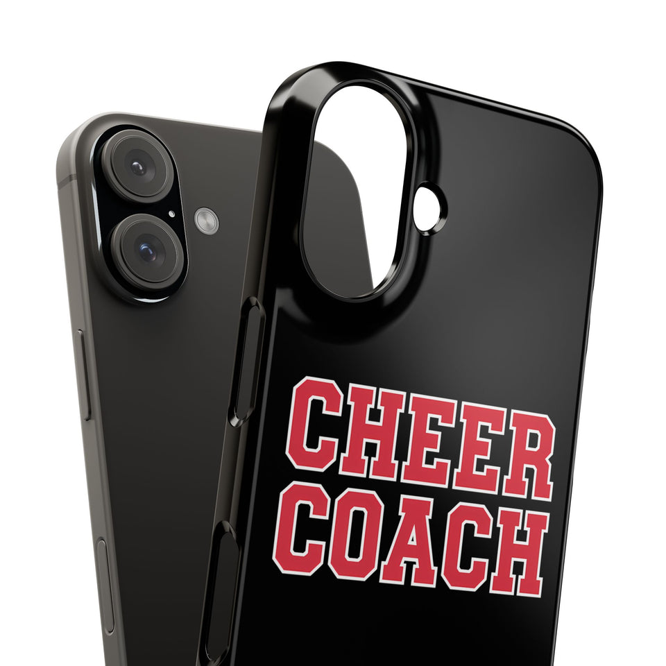 Premium Cheer Coach iPhone Case | Cheer Coach Gifts Slim Phone Cases