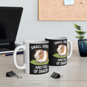 Guinea Pig Mug - Small, Sassy, and Full of Snacks Cute Guinea Pig Mug Guinea Pig Mug - Small, Sassy, and Full of Snacks Cute Guinea Pig Mug