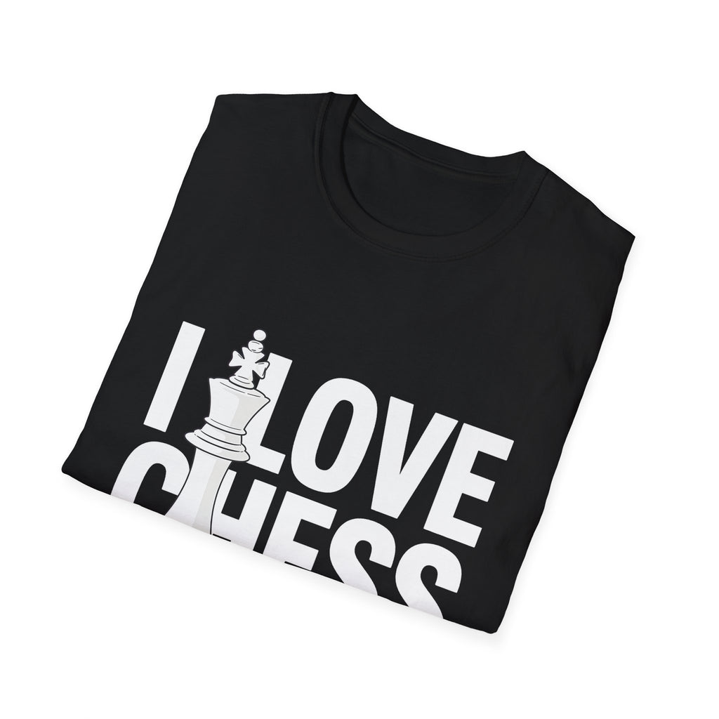 I Love Chess T-Shirt — Chess Lover Tee