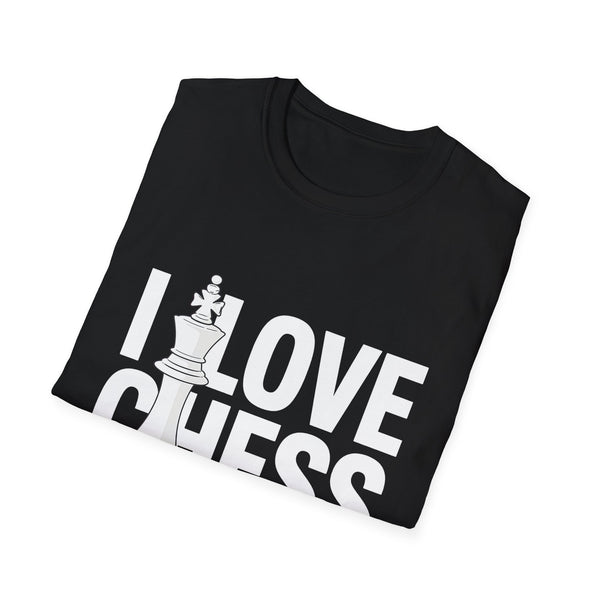 I Love Chess T-Shirt — Chess Lover Tee
