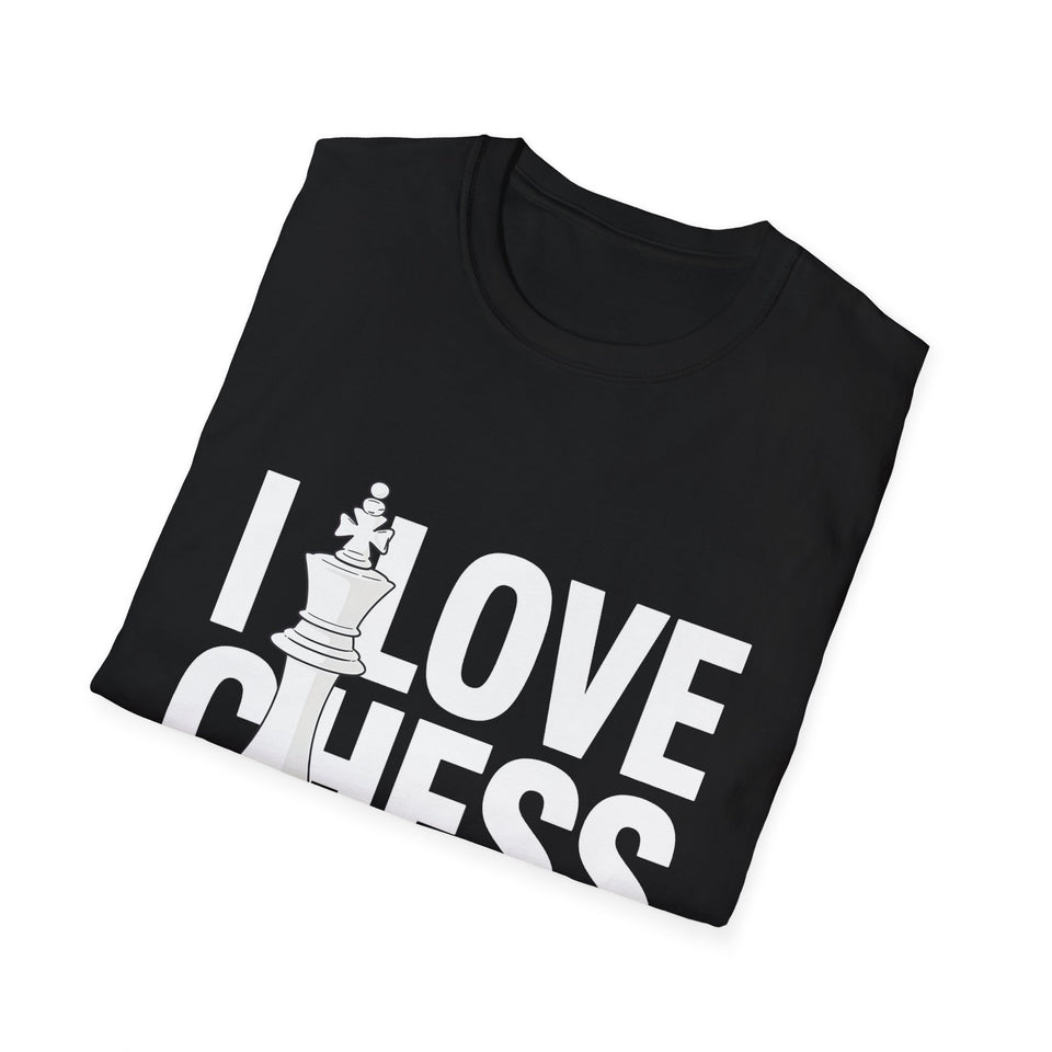 I Love Chess T-Shirt — Chess Lover Tee