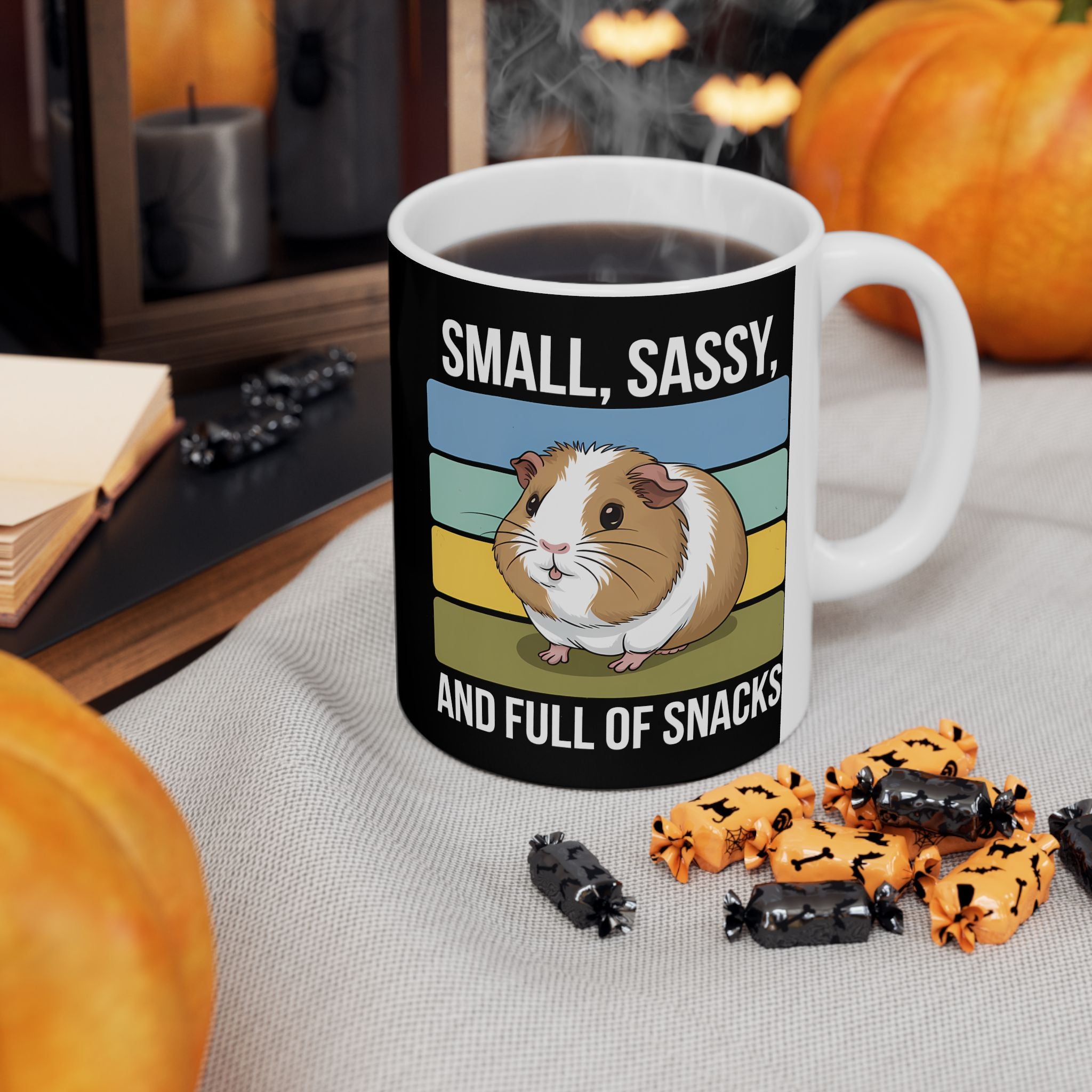 Guinea Pig Mug - Small, Sassy, and Full of Snacks Cute Guinea Pig Mug 2