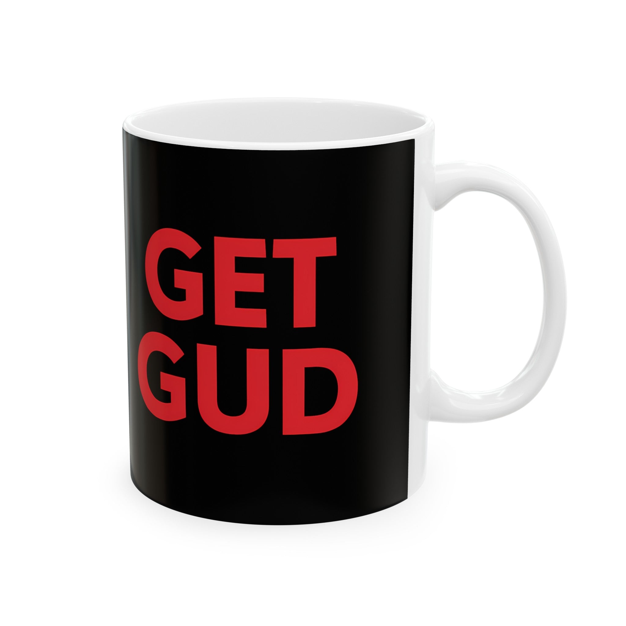 Get Gud RPG Mug | Role Playing Game Gift | Soulslike Coffee Mug | RPG Fantasy Gift Ideas Mug 11oz