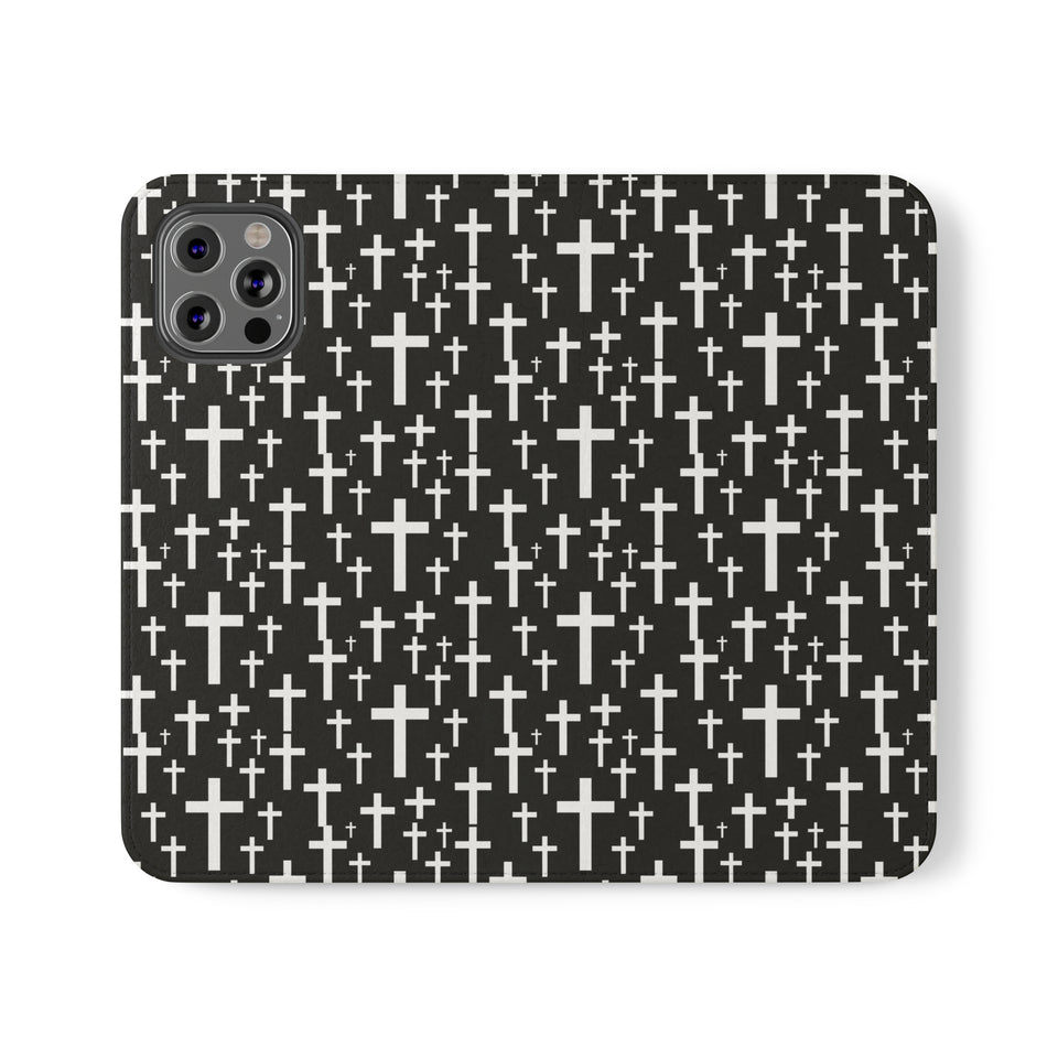 Faith Religion Jesus Cross Phone Case | Faith Religion Wallet Phone Case Gifts | IPhone & Samsung Galaxy Jesus Cross  Flip Cases