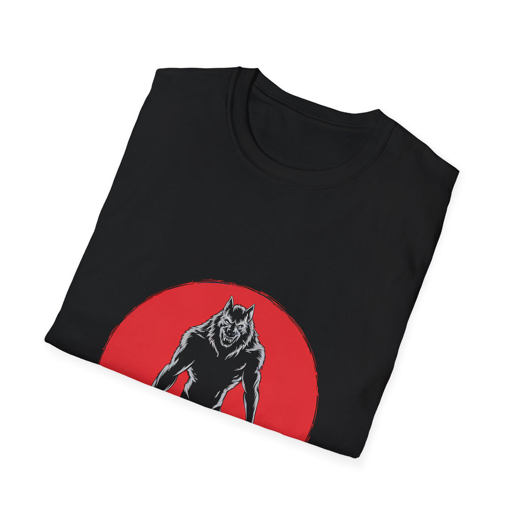 Werewolf Red Moon Unisex T-Shirt | Werewolf Shirt