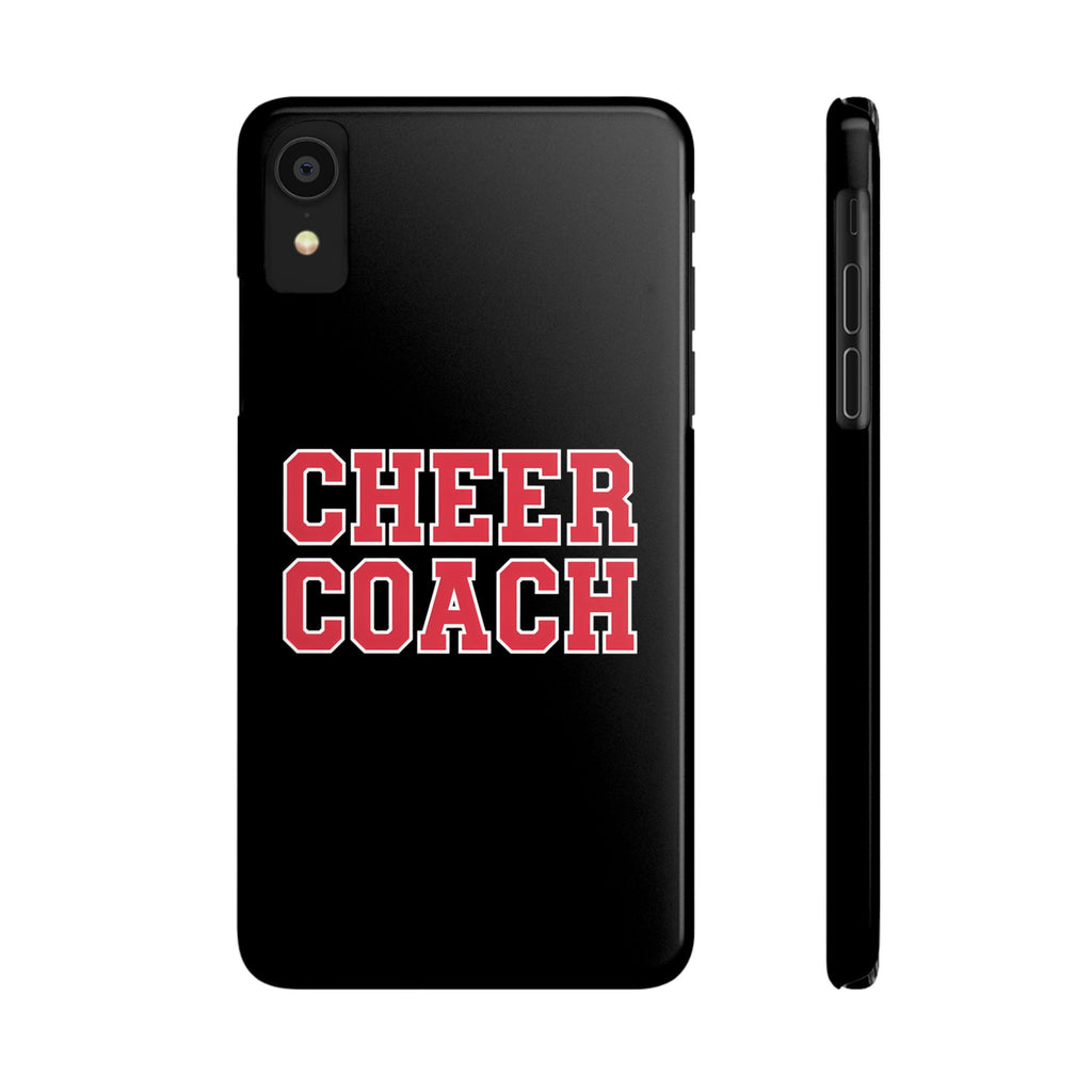 Premium Cheer Coach iPhone Case | Cheer Coach Gifts Slim Phone Cases